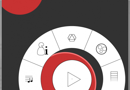 Prototype in Processing Pie Menu Prototype